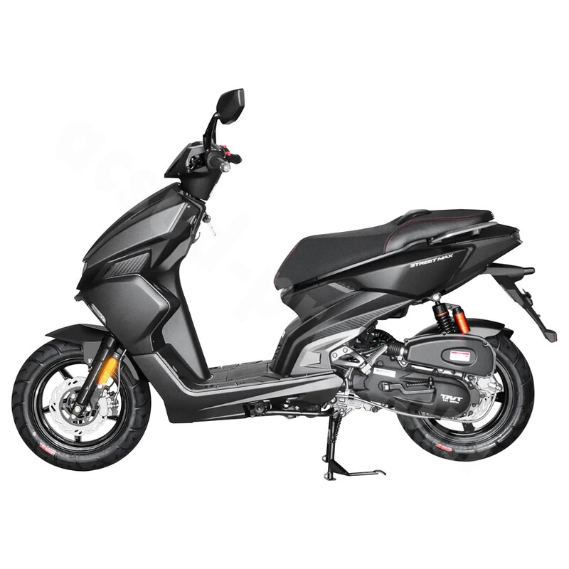 TNT MOTOR SCOOTER TNT MOTOR STREETMAX 50CC NEGRU MAT / NEGRU LUCIOS 12" E5+ (EFI) 940064D  