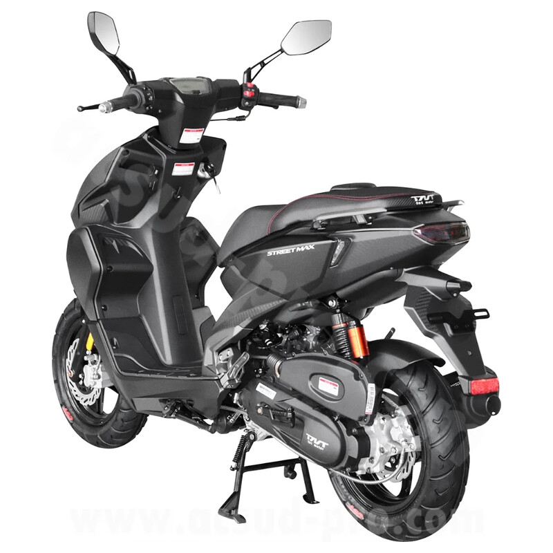 TNT MOTOR SCOOTER TNT MOTOR STREETMAX 50CC NEGRU MAT / NEGRU LUCIOS 12" E5+ (EFI) 940064D  