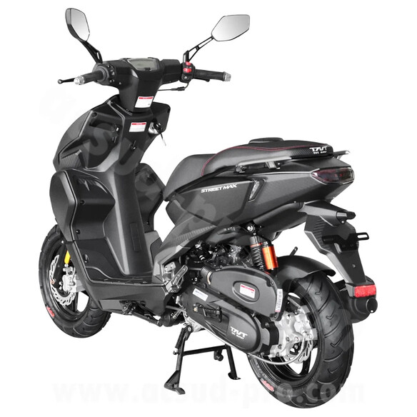 TNT MOTOR SCOOTER TNT MOTOR STREETMAX 50CC NEGRU MAT / NEGRU LUCIOS 12" E5+ (EFI) 940064D  