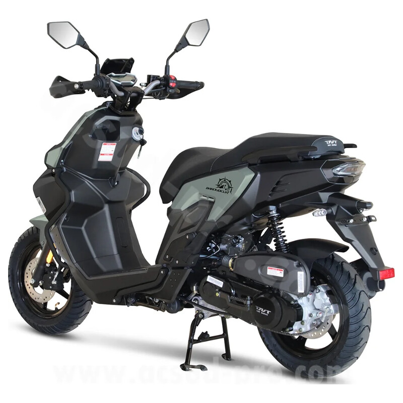 TNT MOTOR TNT MOTOR ESCAPE SCOOTER 4 STROKE 50CC 12" PORTOCALIU / NEGRU E5 940077G  