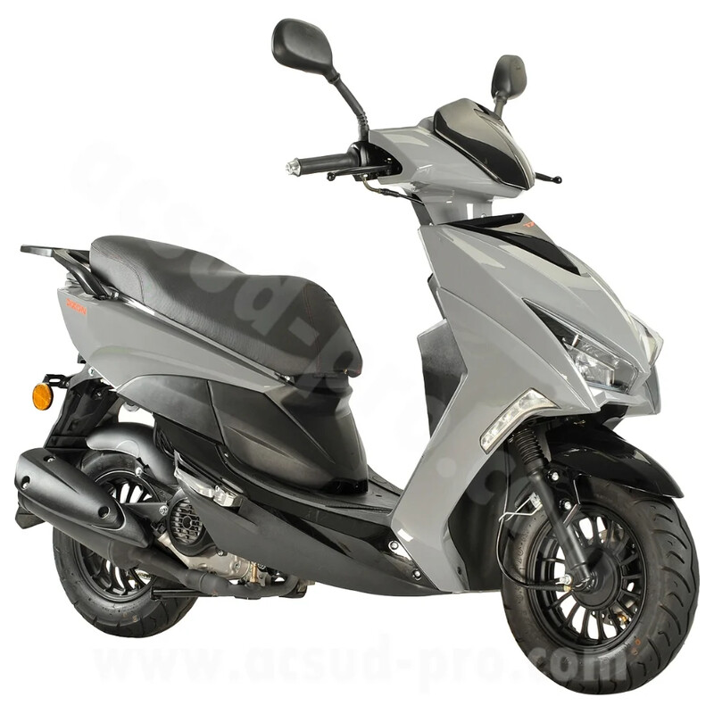 TNT MOTOR SCOOTER TNT MOTOR DIXON GRIS NARDO 10' 4 TIMPI 50cc INJECTIE 940083F  