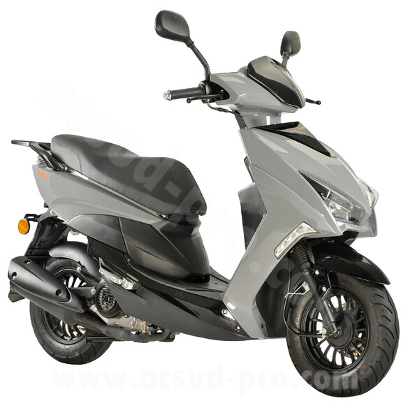 TNT MOTOR SCOOTER TNT MOTOR DIXON GRIS NARDO 10' 4 TIMPI 50cc INJECTIE 940083F  