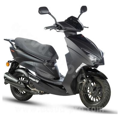TNT MOTOR SCOOTER TNT MOTOR DIXON BLACK 10' 4 TIMPI 50cc INJECTIE 940083H  