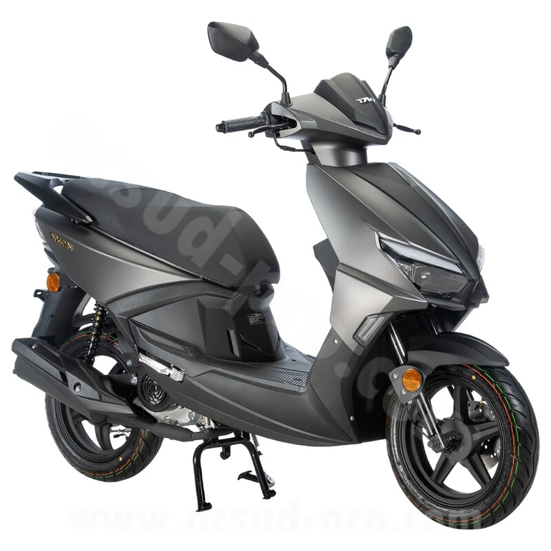 TNT MOTOR SCOOTER TNT MOTOR DIXON GRIS MAT 12" 4 TIMPI 50cc INJECTIE EURO 5/+ V2 (25km/h - BELGICA GERMANIA) (25km/h -