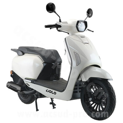 TNT MOTOR SCOOTER TNT MOTOR YOLO ALB 12" / 10" 4 TIMPI 50cc INJECTIE EURO 5/+ 940095A  