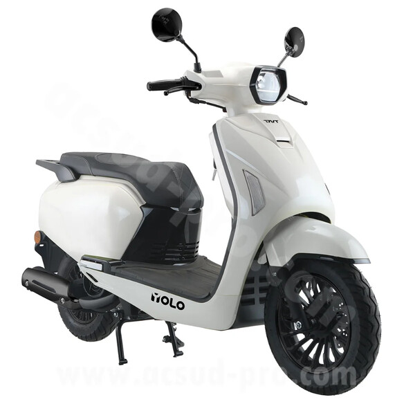 TNT MOTOR SCOOTER TNT MOTOR YOLO ALB 12" / 10" 4 TIMPI 50cc INJECTIE EURO 5/+ 940095A  
