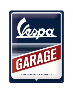 Placa 30x40cm Vespa - Garage