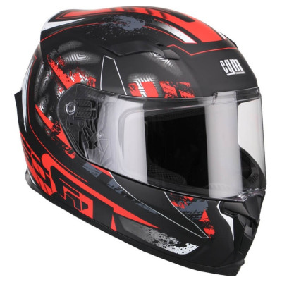 CGM Casca Moto full face CGM Jerez Rosu Negru 307G-ALA-03  