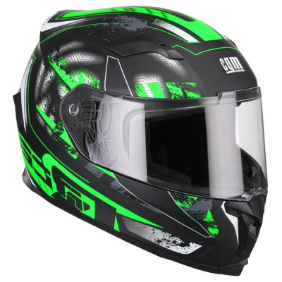 CGM Casca Moto full face CGM Jerez Verde Negru 307G-ALA-22  