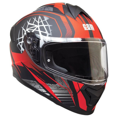 CGM Casca Moto full face CGM Motegi Rosu mat 301S-CLA-03  