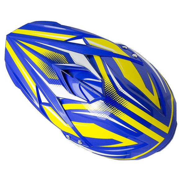 CGM Casca moto enduro cross CGM Freeway Albastru/Galben 601S-BFA-69  