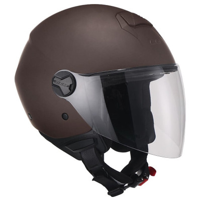 CGM Casca moto Open face CGM FLORENCE Maro 107A-GLA-13  