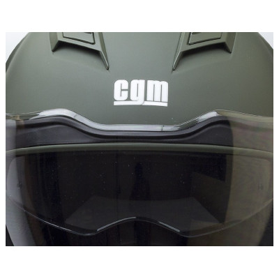 CGM Casca moto Open face CGM Ilinois Verde mat 129A-BLV-07   2